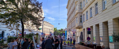 So war das Mobilitätsfest in der Fluchtgasse!
