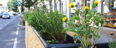 Die Mo.Hub Aufenthaltsoase im 7. steht!