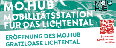 Die Mo.Hub Grätzloase im Lichtental wird eröffnet!
